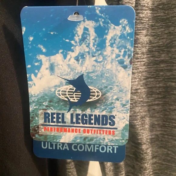 Reel Legends long sleeve tech 1/4 sleeve pullover - Picture 4 of 5